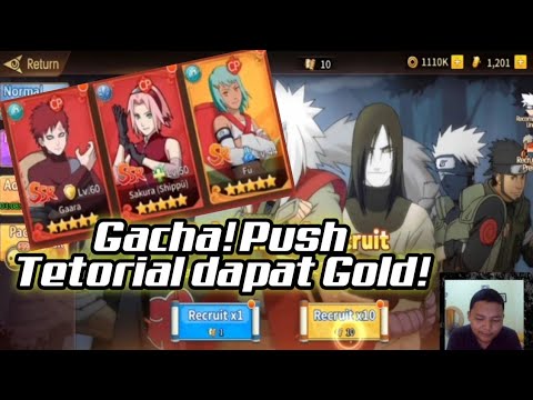 Gacha Langsung 10  Bisa Dapat SSR Mantab! Shinobi Unite