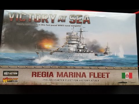 Victory at Sea - Regia Marina Fleet Unboxing
