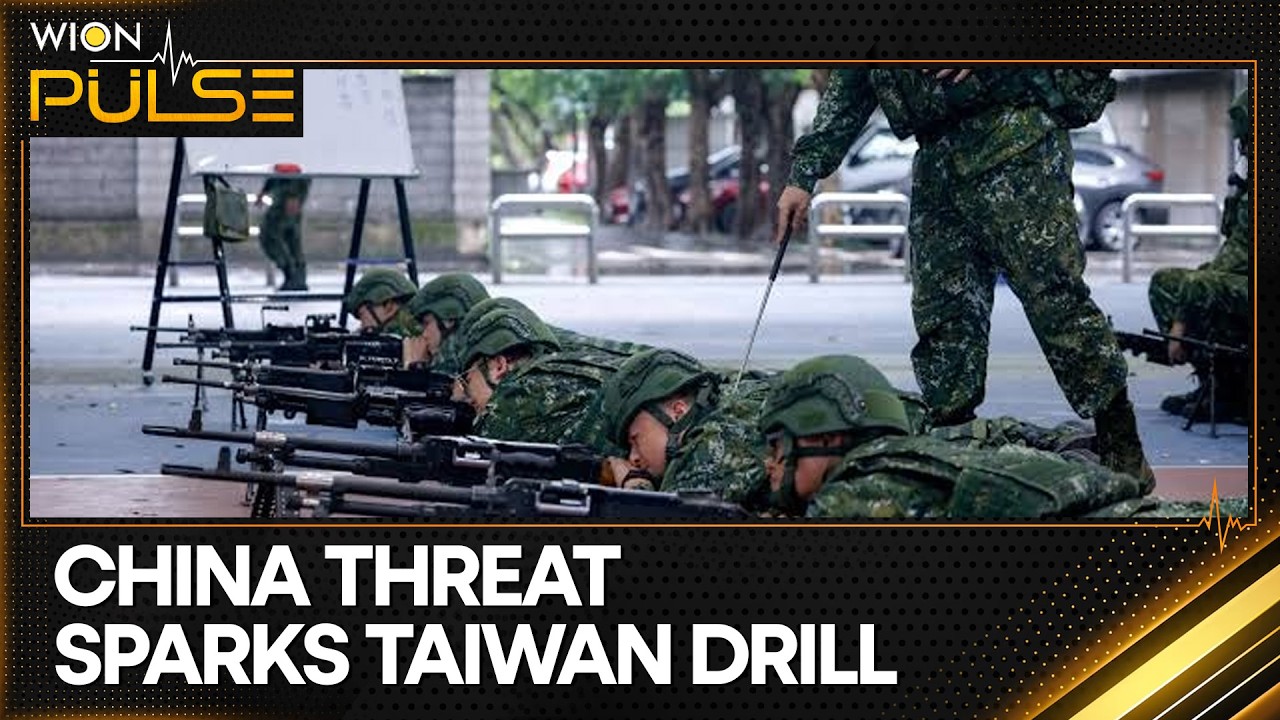 Taiwan Launches Largest Han Kuang Military Drills Amid China Threat | Wion