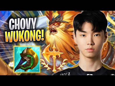 CHOVY IS SO GOOD WITH WUKONG! - GEN Chovy Plays Wukong JUNGLE vs Maokai! | Season 2023
