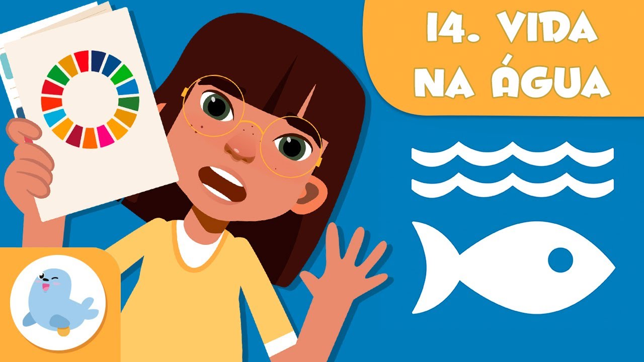 Vida na água 🌊 ODS 14 🐚 Objetivos de desenvolvimento sustentável para crianças