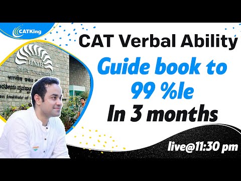 CAT 2022 Verbal Ability | Self Preparation for Verbal Ability | target 99 percentile in VARC