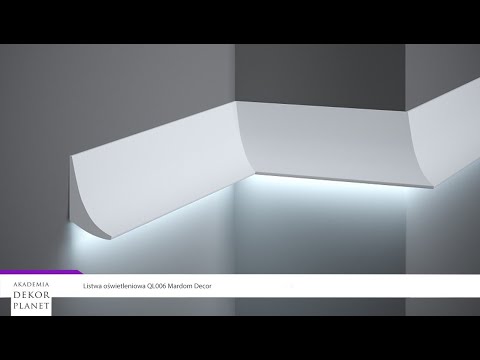 OŚWIETLENIOWA LISTWA ŚCIENNA ONE QL006 MARDOM DECOR
