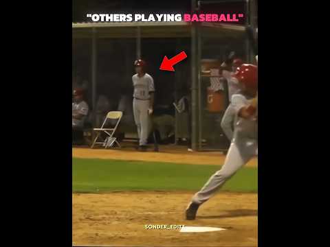 Others playing baseball vs him 💀
