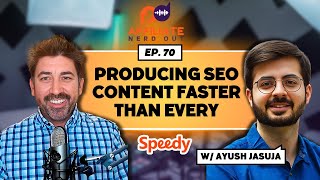 SpeedyBrand's SEO content production workflow from keyword to published article is faster than comparable manual processes