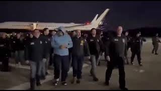 Urgente! Veja as primeiras imagens de Maduro em solo americano 