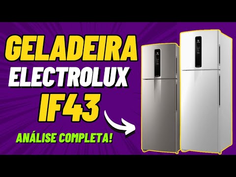 GELADEIRA ELECTROLUX IF43 390 LITROS Inverter - É Silenciosa?  É Econômica? [Análise Completa]