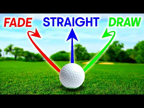 Part of a video titled How to SHAPE any GOLF SHOT - How to hit a DRAW | Hit it High or Low
