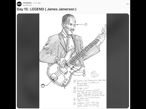 JR Walker & The All Stars - Mutiny (James Jamerson isolated BASS + DRUMS + MUSIC)