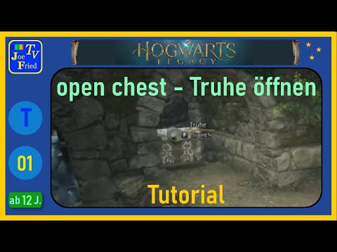 Hogwarts Legacy : Truhe - Kiste mit Auge öffnen : Chest - Open box with eye : Tutorial Help Tip