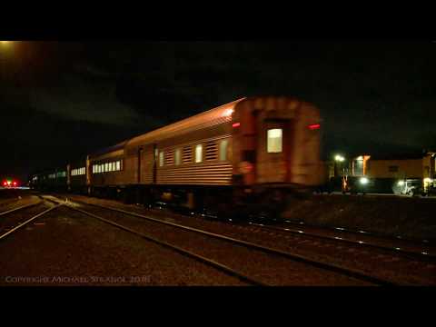 GSR "Overland" Passenger Train (AM8) & Aurizon Rail Grinder - PoathTV