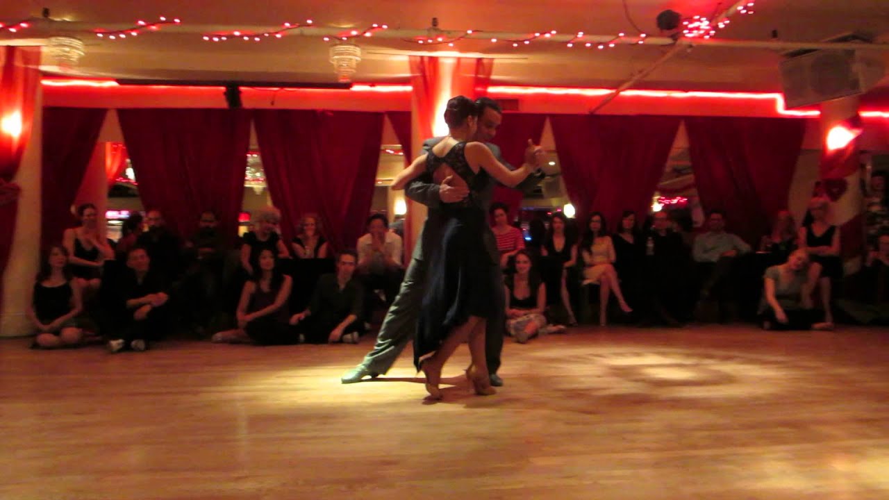 Carolina Jaurena and Andres Bravo performing Milonga @ Tango Nocturne NYC 2014