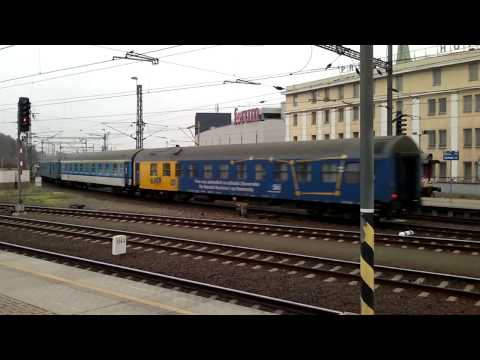 Lokomotiva ČD 362 086, R 606 "Ohře", Ústí nad Labem hl.n.