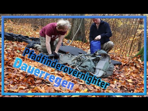 Pfadfinder Overnighter | Pfadfinderzelt Lok Übernachtung im Wald