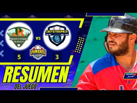 Productores de Boaco vs Rio San Juan Juego 2 Pomares Nicaragua 18 04 2026
