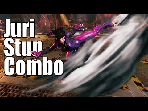 Juri's VT2 Stun Combo to Death | SFV Definitive Edition