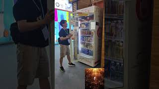 広州交易会で10秒内で水を買うチャレンジ！