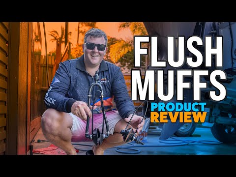 How To Flush Your Outboard Motor! - Flush Muffs