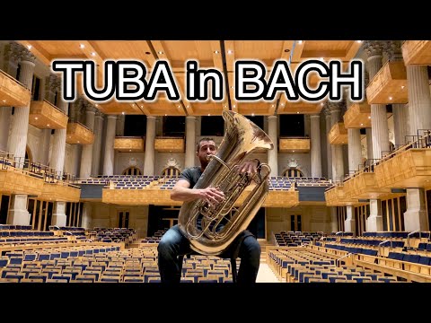 Bach Cello Suíte 1 : Menuet 2 - tuba solo