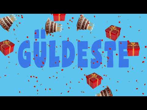 İyi ki doğdun GÜLDESTE - İsme Özel Ankara Havası Doğum Günü Şarkısı (FULL VERSİYON) (REKLAMSIZ)