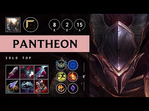 Pantheon Top vs Urgot - EUW Challenger Patch 25.21