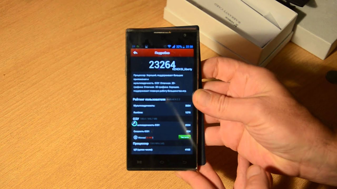 Смартфон Keneksi Liberty White (2Sim/ 1Gb RAM/ 8Gb/ 3G)