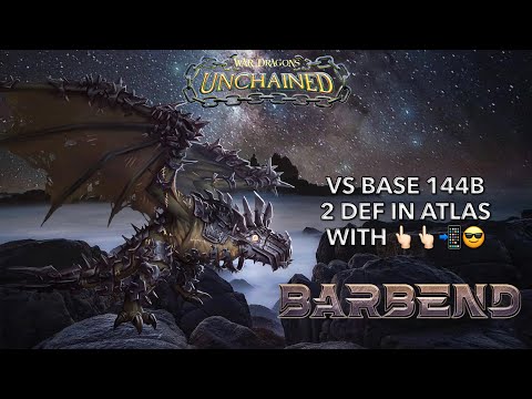 HOW I USE BARBEND WITH 👆🏻👆🏻, RUN IN ATLAS, 2 DEF 😎 - ImperivmItaly War Dragons