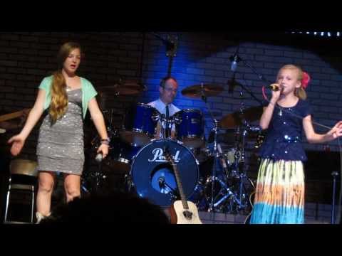 Hailee Kristee and Hanah Breck sing classic 1950s rock at Oaklawn Opry