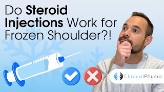 Do Steroid Injections Work for Frozen Shoulder?! Expert Physio Explains Research in Physiotherapy