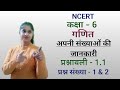 Q1 Q2 Ex 1 1 NCERT Class 6 Maths Chapter 1 In Hindi Class 6th Math Jojas Study Jyoti Gupta