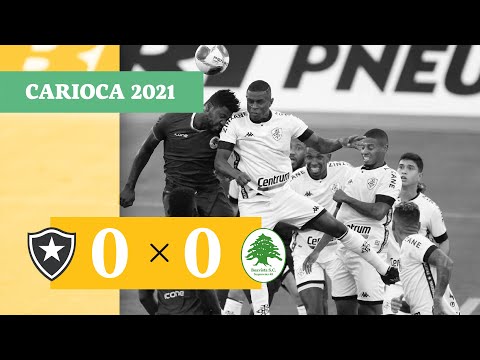 Botafogo 0 X 0 Boavista - Gols - 03/03 - Campeonato Carioca 2021