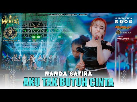 Nanda Safira - Aku Tak Butuh Cinta I Mahesa music live Kedamean ( Randu Akar )