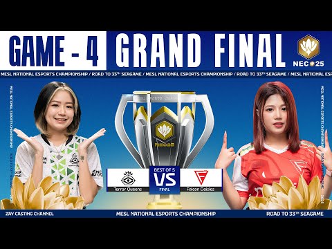 [Game - 4] Terror Queens vs Falcon Daisies | MESL National Esports Championship