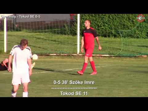 Szőke Imre 2. gólja - Gyermely - Tokod SE 2-5 (0-5)