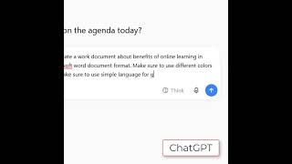 Generating Word Documents using ChatGPT