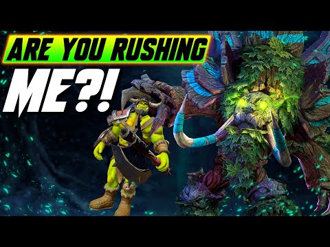 This Game Is MAGICAL! (Challenge GONE VERY WEIRD!) - WC3 - Grubby