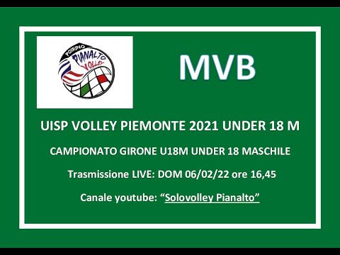 UISP VOLLEY MASCHILE  Under 18  Partita : PIANALTO POIRINO - MVB Barge