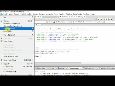 Refactoring on C++language || Code blocks