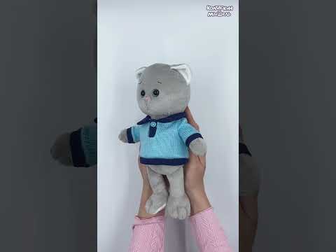 Миниатюра изображения товара Мягкая игрушка Колбаскин & Мышель Колбаскин в голубом поло и штанишках / MT-MRT-КМ-0320244-20