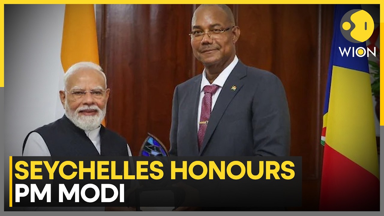 PM Modi Attends Seychelles National Day Celebrations | WION World News