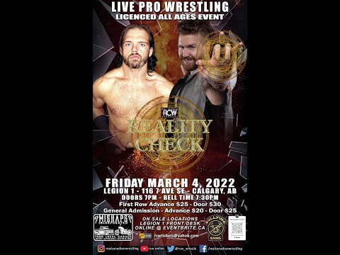 Evan Rivers vs Michael Richard Blais - RCW - March 4 2022