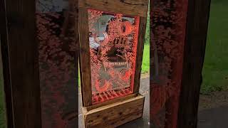 Bublinková stěna reklamní