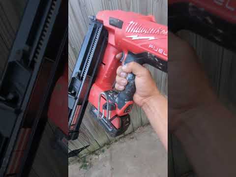 The Milwaukee battery powered framing nailer is the best nail gun you can get