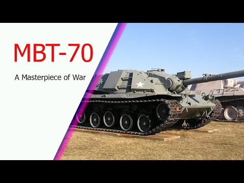 MBT-70 MBT: The world's first tank masterpiece capable of firing missiles through the barrel