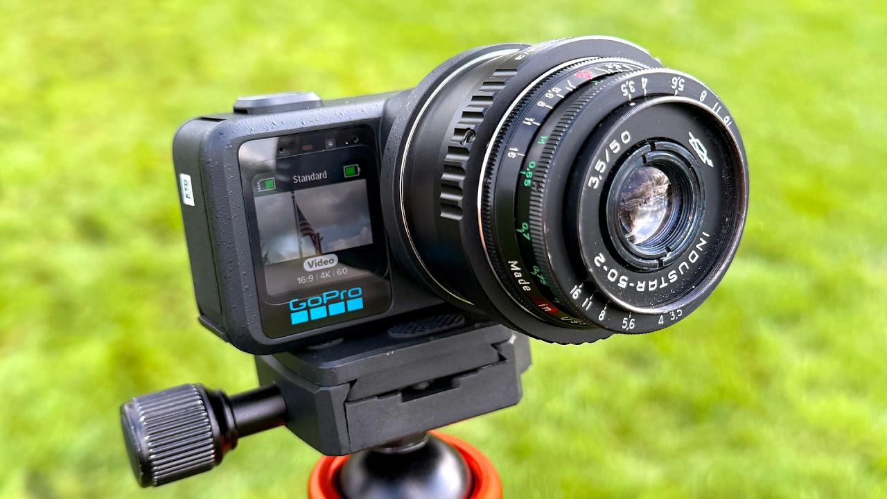 Adapting Vintage M42 Lenses to the GoPro MISSION 1 PRO ILS - YouTube