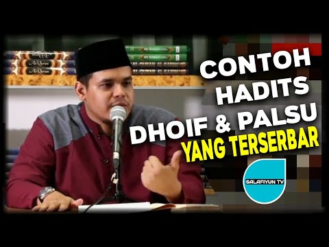 Examples of Dhoif & Fake Hadiths That Are Spread in Society 🔵 Ustadz Muhammad Syar'ie, Lc