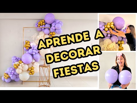 HOW TO MAKE A BALLOON ARCH - birthday decorations - balloon garland 🎈