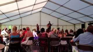 preview picture of video 'Chudleigh's got talent. July 2013. Poppy Evans (10) singing with Sam Evans (17) on guitar.'