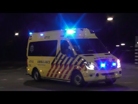 [Primeur] Ambulance 07-112 met spoed naar het Rijnstate ziekenhuis in Arnhem