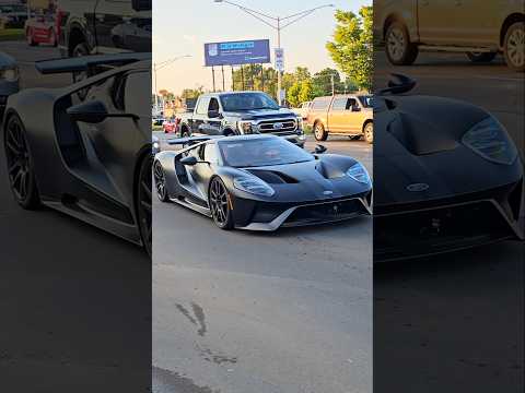 Ford GT Drive By Engine Sound Woodward Dream Cruise 2024